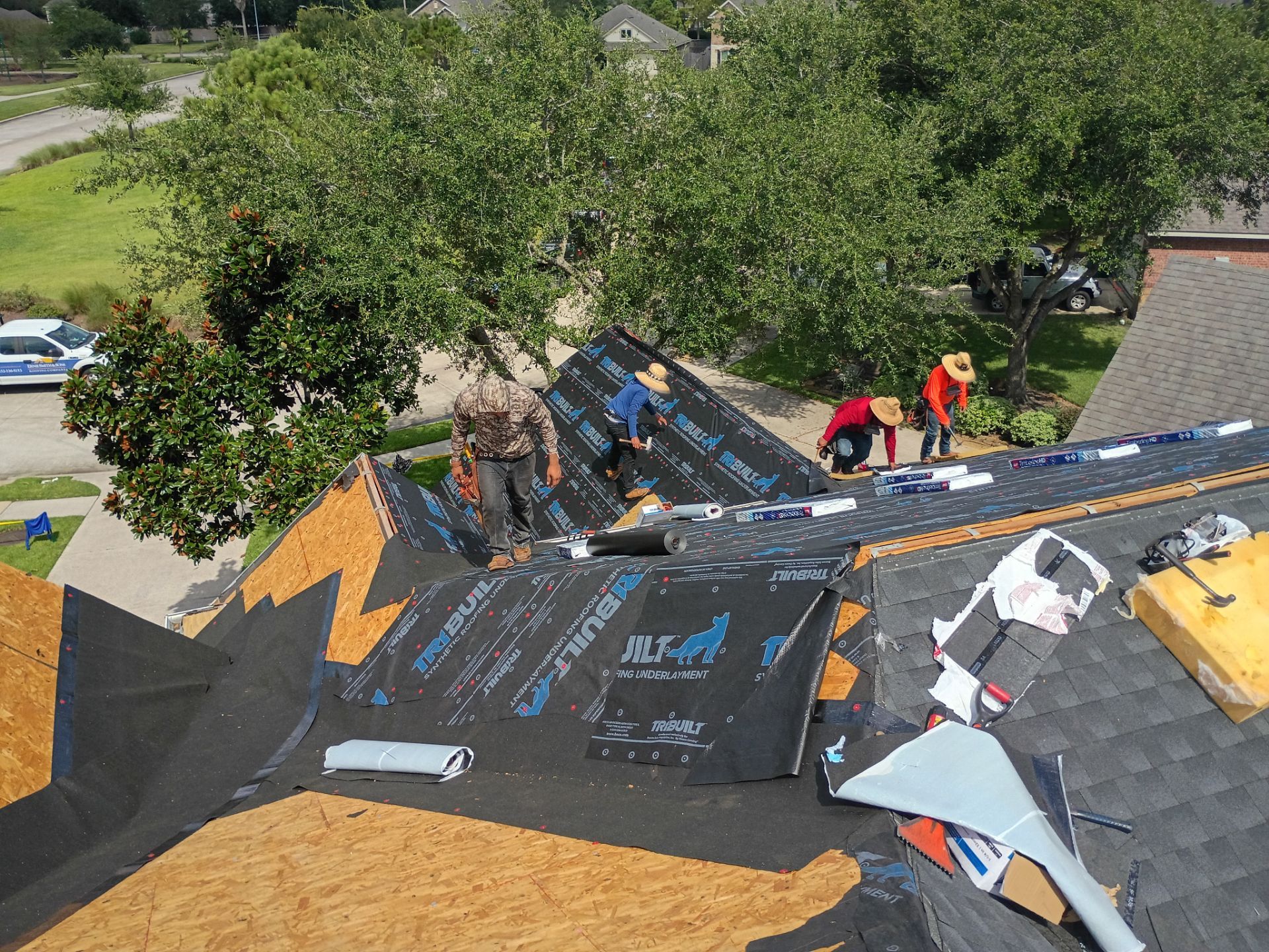 roof replacement cost Cypress TX with Smith & Sons